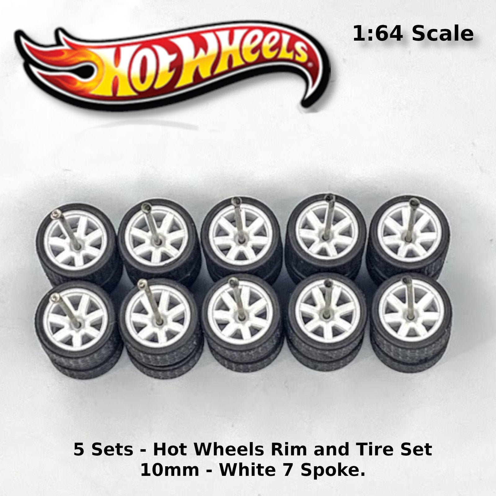 Sets Hot Wheels White spoke ECO Real Riders JDM Classic